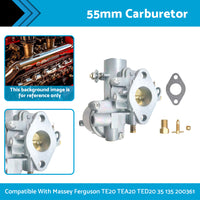 {{ 55mm Carburetor Carb Suitable For Massey Ferguson TE20 TEA20 TED20 35 135 200361 }} - Buy Car Parts Online at {{ Kaka Auto Parts }}.