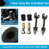 {{ 2 Rear Sway Bar LinkBush Kit Suitablefor Toyota Landcruiser FJ80R HZJ80R HDJ80R }} - Buy Car Parts Online at {{ Kaka Auto Parts }}.