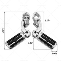 {{ 1-1 4''Motorcycle Highway Foot Pegs Chrome Engine Guard Suitable For Davidson AU }} - Buy Car Parts Online at {{ Kaka Auto Parts }}.