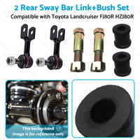 {{ 2 Set Rear Sway Bar LinkBush Suitable for 92-19 Toyota Landcruiser FJ80R HZJ80R }} - Buy Car Parts Online at {{ Kaka Auto Parts }}.