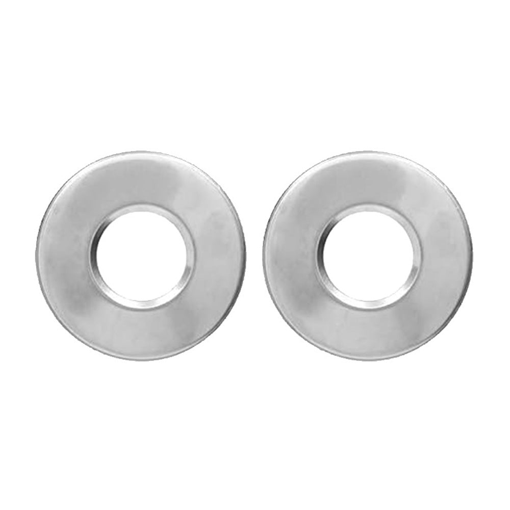 Ladder Accessories 2Pcs Stainless Steel Bumpers Escutcheon Handrail Pool Covers