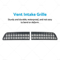 {{ Air Flow Intake Vent Grille Protection Inlet Cover Suitable For Tesla Model Y }} - Buy Car Parts Online at {{ Kaka Auto Parts }}.