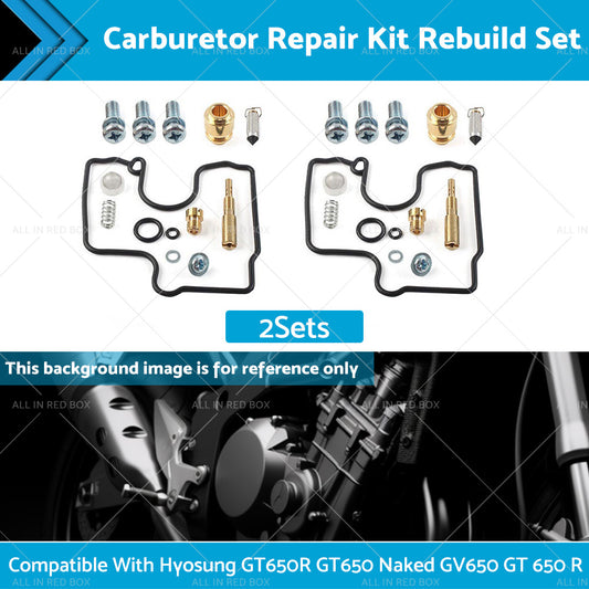 {{ Carburetor Repair Kit Rebuild Set Suitable For Hyosung GT650R GT650 Naked GV650 }} - Buy Car Parts Online at {{ Kaka Auto Parts }}.