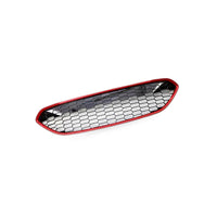 Front Grille Mesh Insert Suitable for Ford Fiesta 2013-2016 Red Honeycomb - BD2