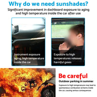 6 Layer WindScreen Sun Shade Suitable For GWM Cannon 2021-2025 UV Protection