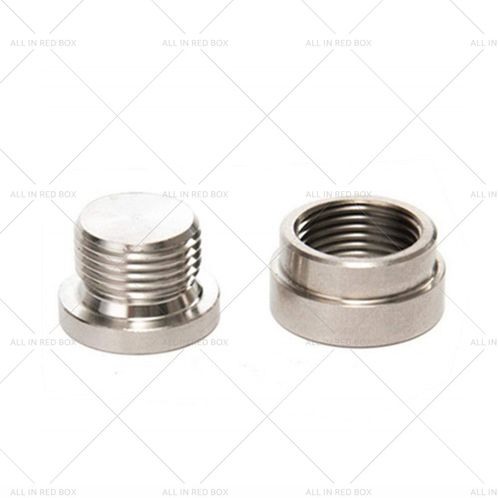 {{ 2 SETS O2 Oxygen Sensor Bung Weld On w or Plug  and  Washer M18x1. 5mm }} - Buy Car Parts Online at {{ Kaka Auto Parts }}.