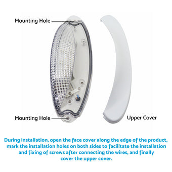 compare product Caravan Halogen Light Lamp for Caravan RV Motorhome Awning Light  9-12V