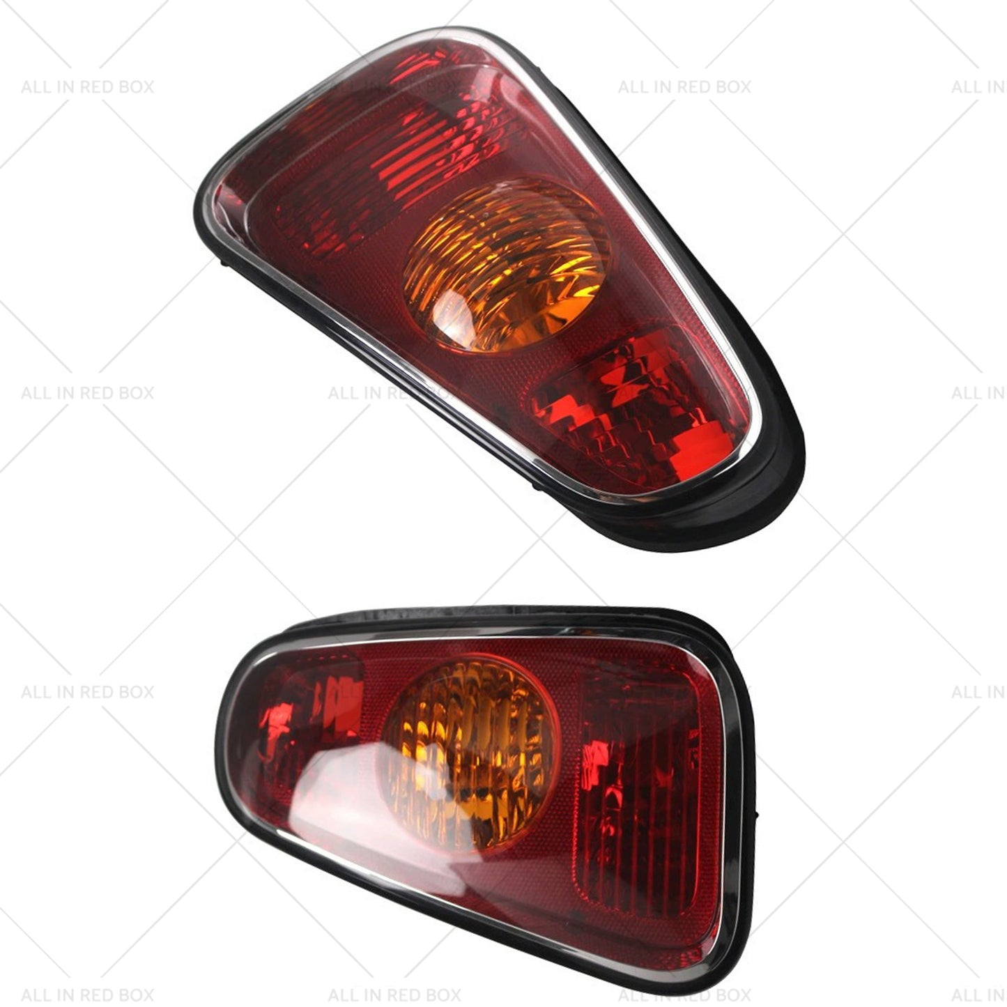 Pair LH+RH Hand Tail Light Lamp Suitable For Mini Cooper Hatch R50 2001-2004