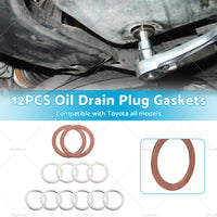 {{ Suitable for Toyota Oil Drain Plug Gasket 12157-10010 90430-24003 90430-A0003 }} - Buy Car Parts Online at {{ Kaka Auto Parts }}.