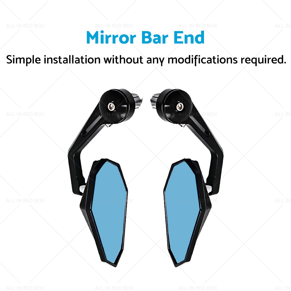 {{ Rearview Handle Bar End Side Mirrors Suitable For Yamaha MT-07 MT07 FZ07 13-21 }} - Buy Car Parts Online at {{ Kaka Auto Parts }}.