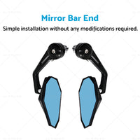 {{ Rearview Handle Bar End Side Mirrors Suitable For Yamaha MT-07 MT07 FZ07 13-21 }} - Buy Car Parts Online at {{ Kaka Auto Parts }}.
