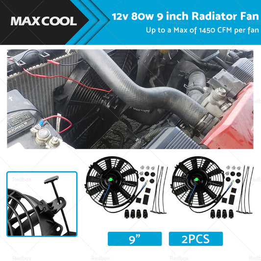 {{ 2PCS 9inch 12V 80w Electric Radiator FanMounting Kits fits for Holden Commodore }} - Buy Car Parts Online at {{ Kaka Auto Parts }}.