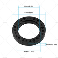 {{ Black Steering Wheel Hub Adapter Spacer Suitable For MOMO to NARDI Quick Release }} - Buy Car Parts Online at {{ Kaka Auto Parts }}.