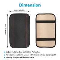 Center Console Armrest Cushion Cover Pad Protector Accessories Universal