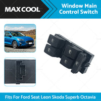 {{ 5G0959857 Power Window Switch Fits for SEAT Leon VW Golf MK7 Passat Tiguan Skoda }} - Buy Car Parts Online at {{ Kaka Auto Parts }}.