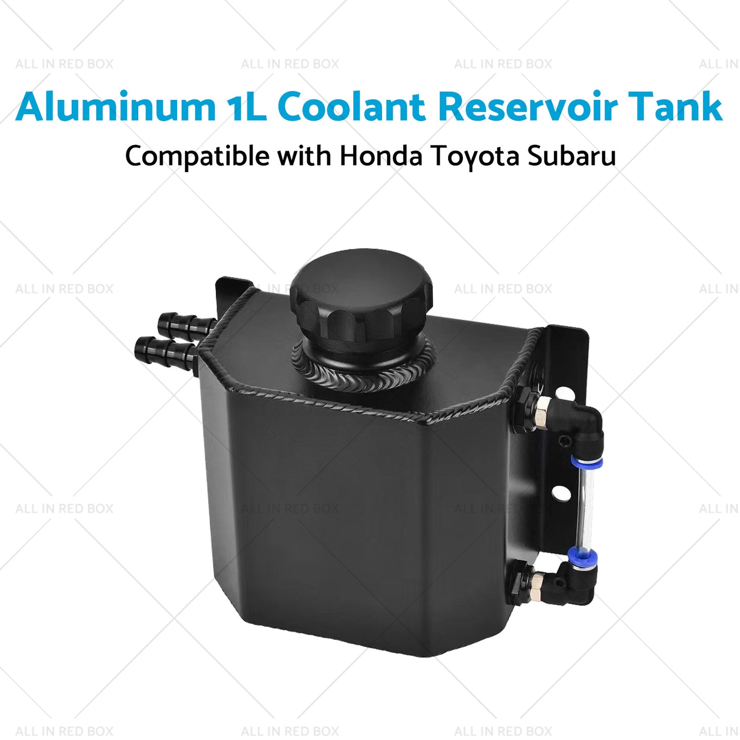 {{ 1L Aluminum Coolant Reservoir Tank Coolant Overflow Bottle Recovery Water Tank }} - Buy Car Parts Online at {{ Kaka Auto Parts }}.