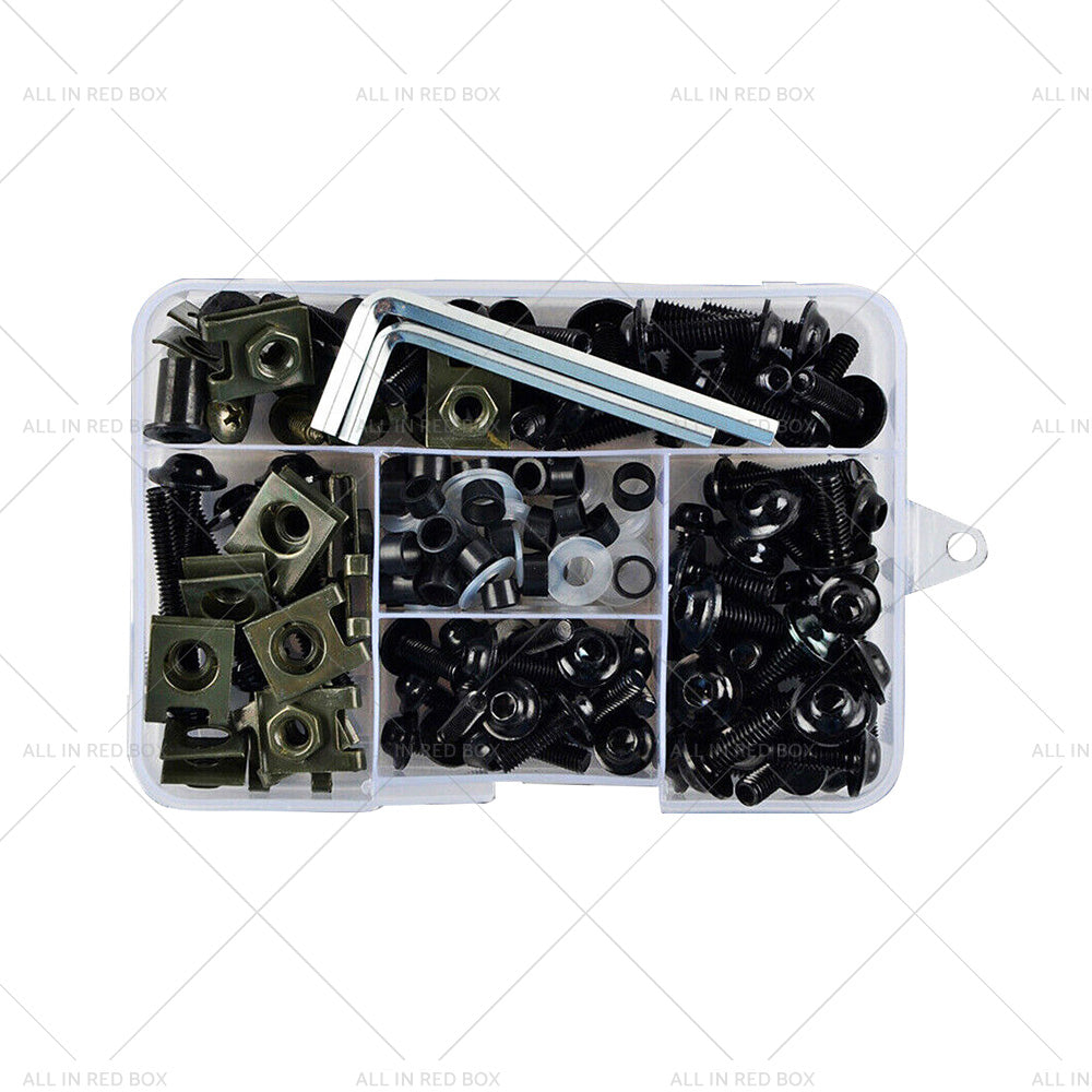 {{ 195PCS Motorcycle Fairing Bolt Body Screw Suitable For Kawasaki Ducati Honda }} - Buy Car Parts Online at {{ Kaka Auto Parts }}.