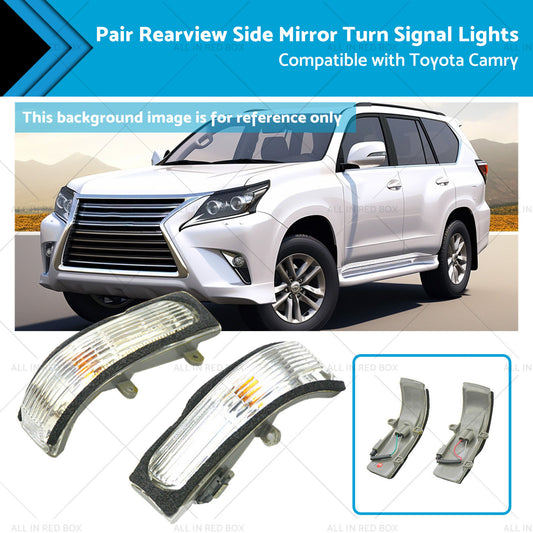 {{ 2x Rearview Side Mirror Turn Signal Lights Suitablefor 06-11 Toyota Camry Aurion }} - Buy Car Parts Online at {{ Kaka Auto Parts }}.