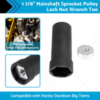 {{ 1 7 8inch Mainshaft Sprocket Pulley Lock Nut Wrench Tool Suitable for 36-06 Harley }} - Buy Car Parts Online at {{ Kaka Auto Parts }}.