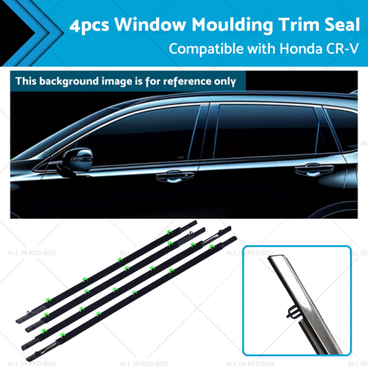 {{ 4pc Weatherstrip Door Belt Outer Suitable for Honda CR-V CRV SUV Facelift 12-17 }} - Buy Car Parts Online at {{ Kaka Auto Parts }}.
