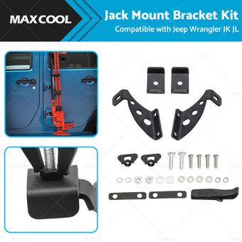 compare product Jack Mount Bracket Hood  and  Rear Door Hinge Suitable for Jeep Wrangler JK JL 07-18