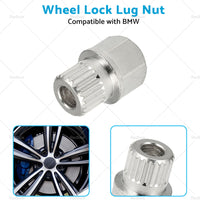 {{ 40 23PT Hollow Anti Theft Wheel Lock Lug Nut Screw Removal Key Suitable For BMW }} - Buy Car Parts Online at {{ Kaka Auto Parts }}.