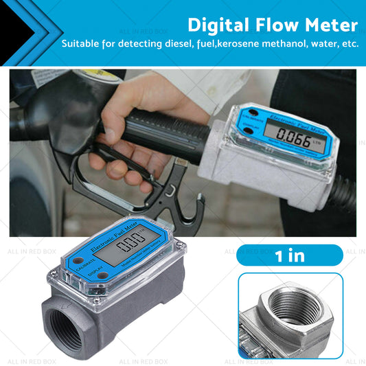 {{ 1 or 1. 5 or 2 inch Turbine Digital Diesel Water Fuel Flow Meter Oval Gear Flow Gauge }} - Buy Car Parts Online at {{ Kaka Auto Parts }}.
