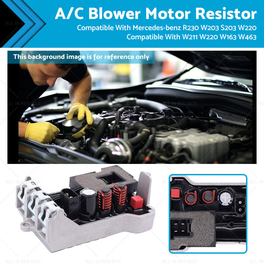 {{ Blower Motor Resistor Suitable For Mercedes R230 W203 S203 W220 W211 W163 W463 }} - Buy Car Parts Online at {{ Kaka Auto Parts }}.