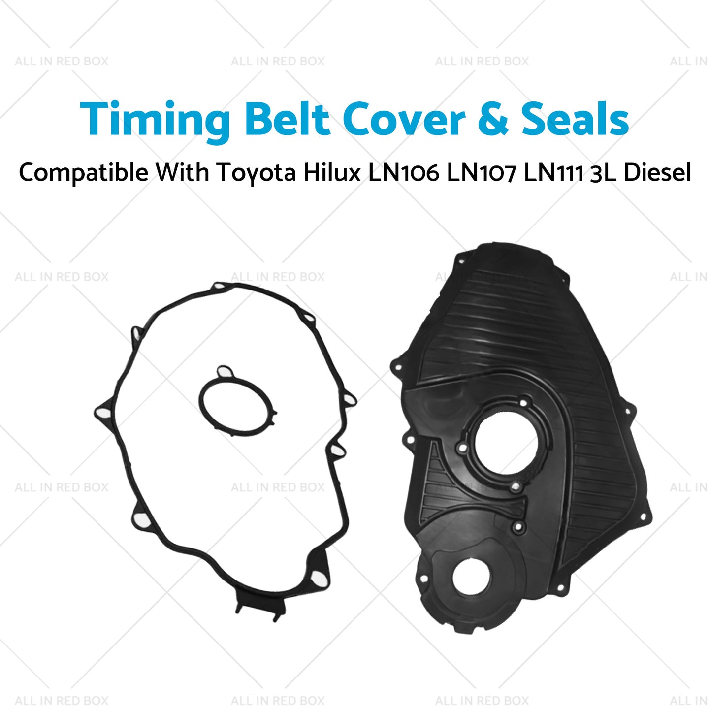 {{ Timing Belt Cover & Seals Suitable for Toyota Hilux LN106 LN107 LN111 3L Diesel }} - Buy Car Parts Online at {{ Kaka Auto Parts }}.