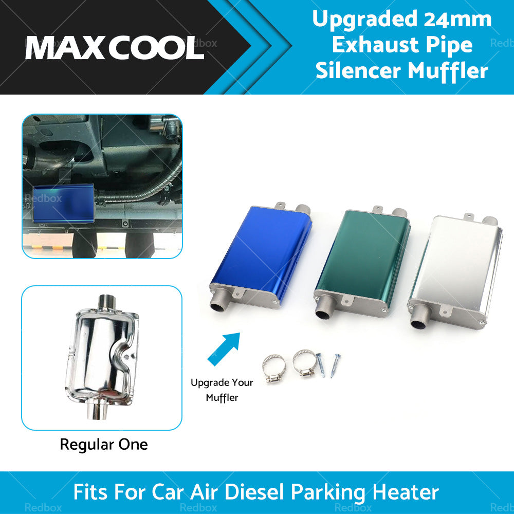 {{ Upgraded 24mm Exhaust Pipe Silencer Muffler For Car Air Diesel Parking Heater }} - Buy Car Parts Online at {{ Kaka Auto Parts }}.