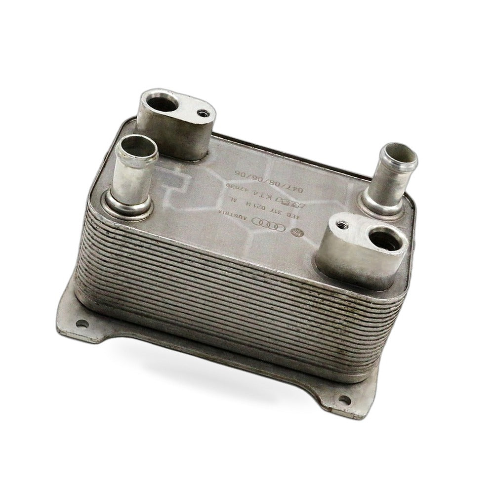 Oil Cooler Suitable for Audi A4 A5 S5 A6 A8 VW Phaeton Touareg 4E0317021H - BD3