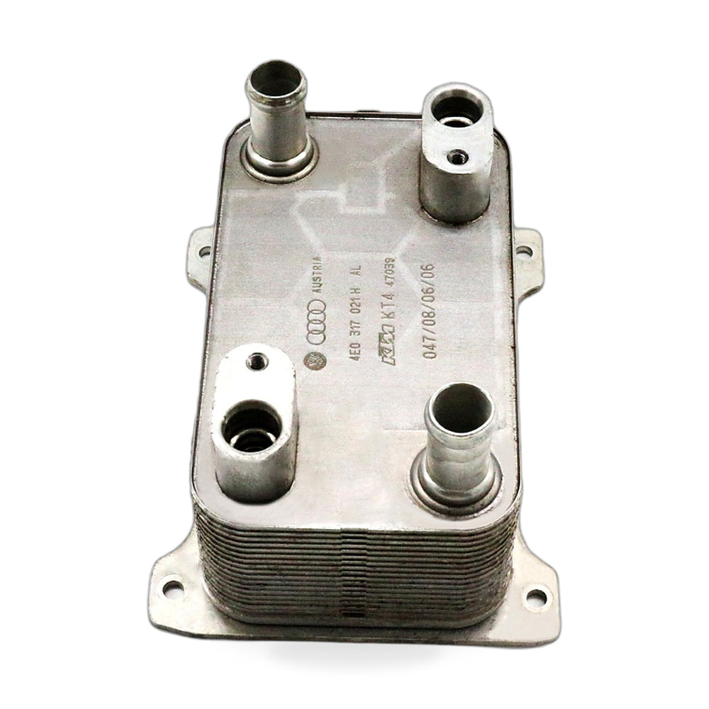 Oil Cooler Suitable for Audi A4 A5 S5 A6 A8 VW Phaeton Touareg 4E0317021H - ZT2