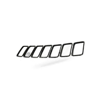 Front Grille Trim Cover Chrome Suitable for Jeep Cherokee 2014-2016 Radiator - BD2