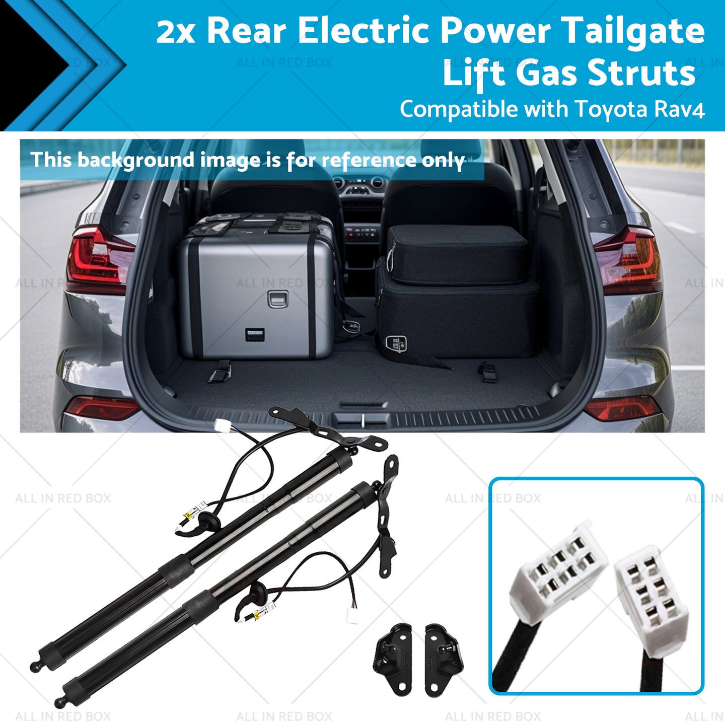 {{ Pair Rear Electric Power Tailgate Lift Gas Struts Suitable For Toyota Rav4 }} - Buy Car Parts Online at {{ Kaka Auto Parts }}.