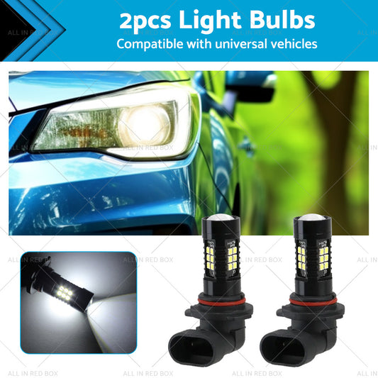 {{ 2PCS 9006 HB4 LED Fog Light 6000K White 3030 21 SMD Car Driving DRL Light Bulbs }} - Buy Car Parts Online at {{ Kaka Auto Parts }}.