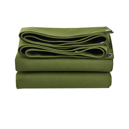 {{ 3 Sizes Army Heavy Duty Waterproof Canvas Tarp Tarpaulin Sun Blocked Dustproof }} - Buy Car Parts Online at {{ Kaka Auto Parts }}.