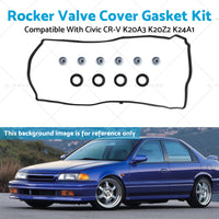 {{ Rocker Valve Cover Gasket Kit Silicone Suitable For Honda Integra DC5 K20A K20Z }} - Buy Car Parts Online at {{ Kaka Auto Parts }}.