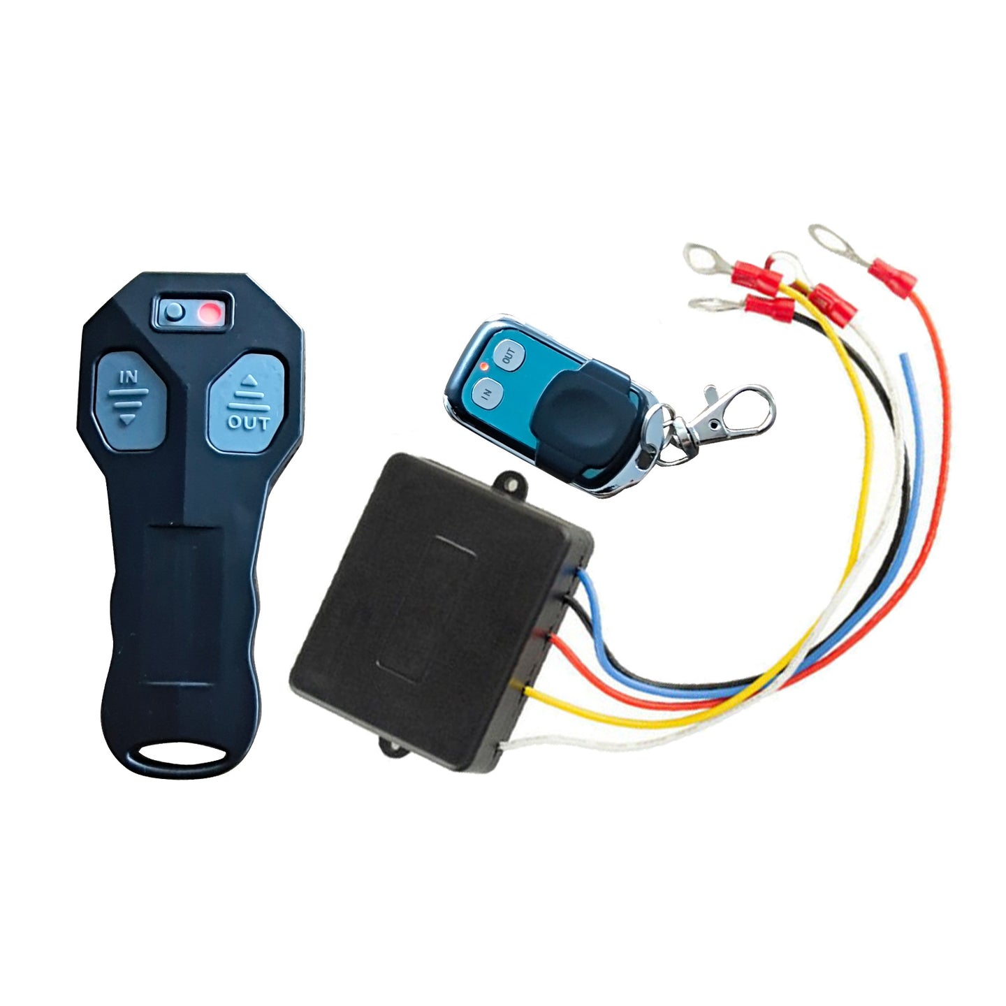 {{ DC12V Wireless Winch Remote Control Kit Suitable for Car Jeep ATV Warn Ramsey }} - Buy Car Parts Online at {{ Kaka Auto Parts }}.