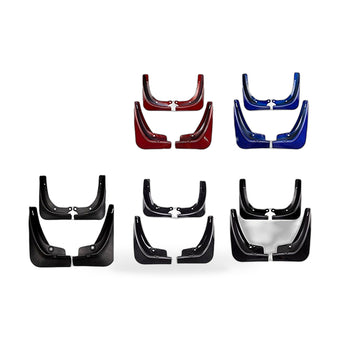 compare product Mud Flaps Suitable for Tesla Model 3 2016-2020 Front Rear Blue Carbon Fiber