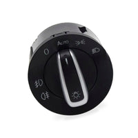 Auto Headlight Fog Light Switch Knob Suitable for VW Passat Tiguan Touran - BD4
