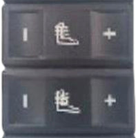 Seat Heating Switch Suitable for Ford Mondeo 2011 2.0L Black BS7T-19K314A - XQ1