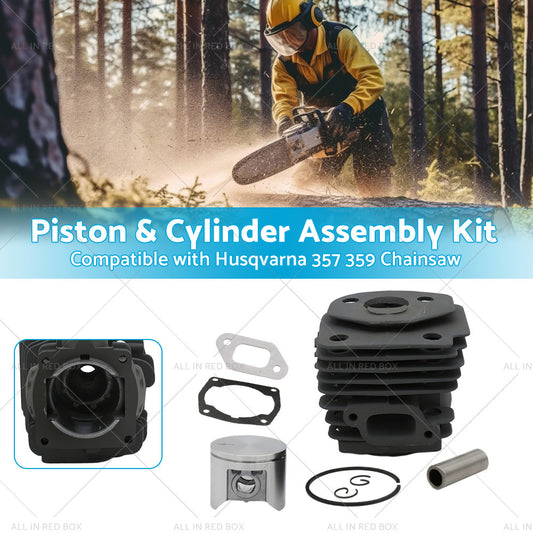 Piston  and  Cylinder Assembly Kit Suitable for Husqvarna 357 359 Chainsaw 47mm