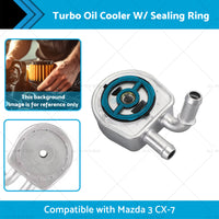 {{ LF6W14700A Turbo Oil Cooler W or  Sealing Ring Suitable for Mazda 3 CX-7 03-14 }} - Buy Car Parts Online at {{ Kaka Auto Parts }}.