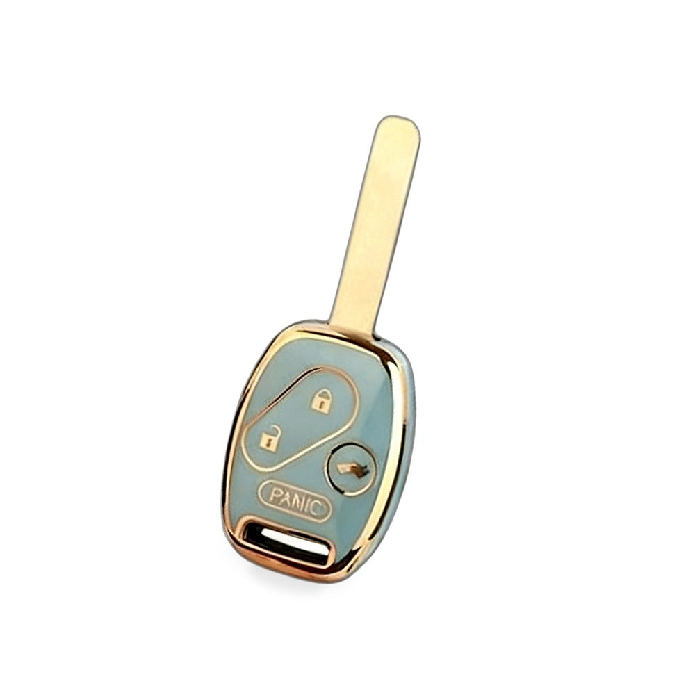 Honda Accord CRV City Fit Civic Car Key Case Key Bag Protective Cover Gold Edge
