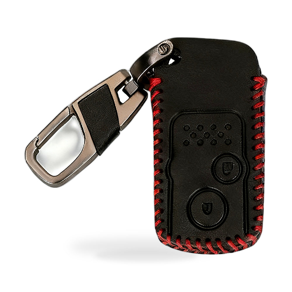 2-Button Key Fob Leather Case Suitable for Honda CR-V Crosstour Sku2637