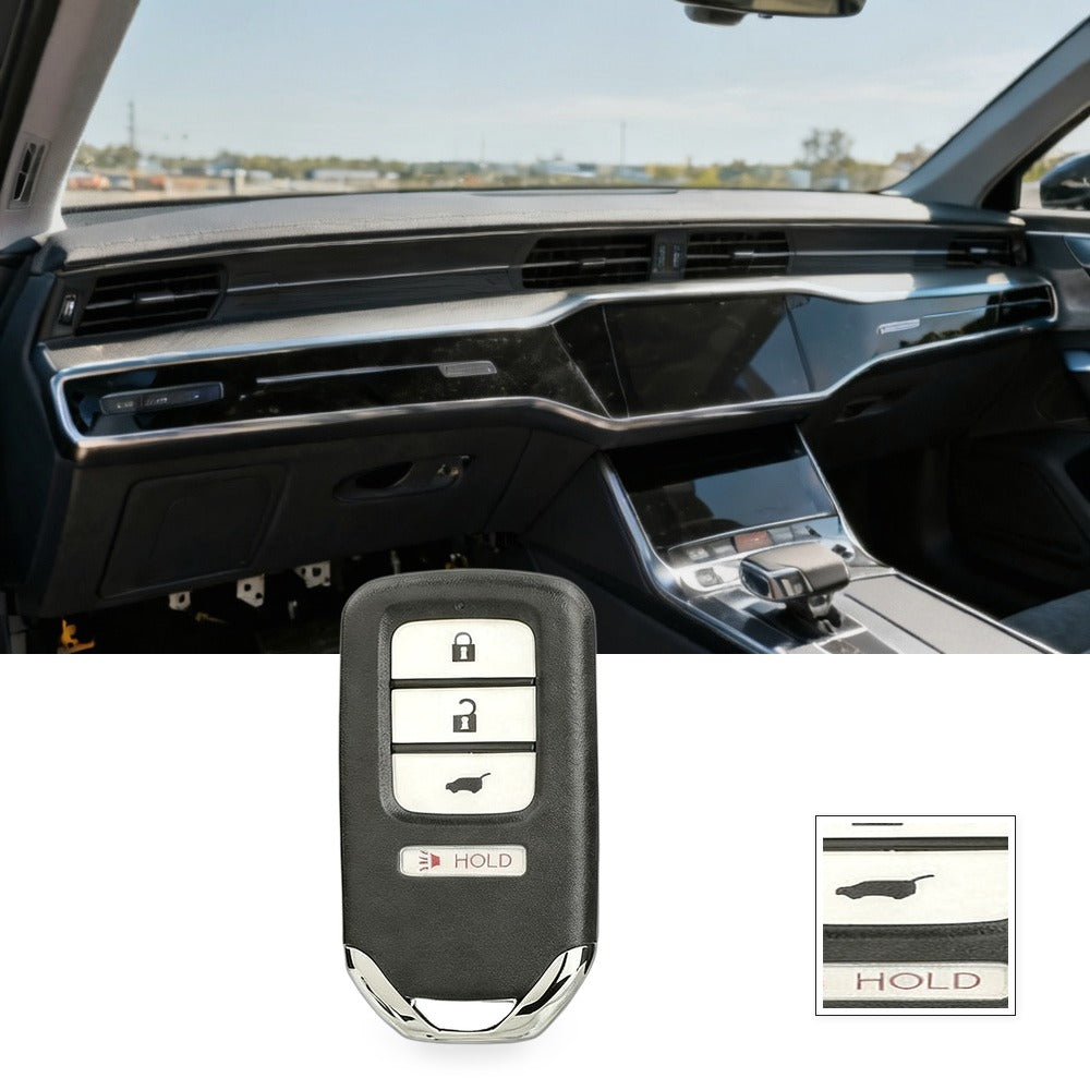 3-Button 4-Button Remote Car Key Suitable for Honda 2014-2023 433MHz ID47 Chip