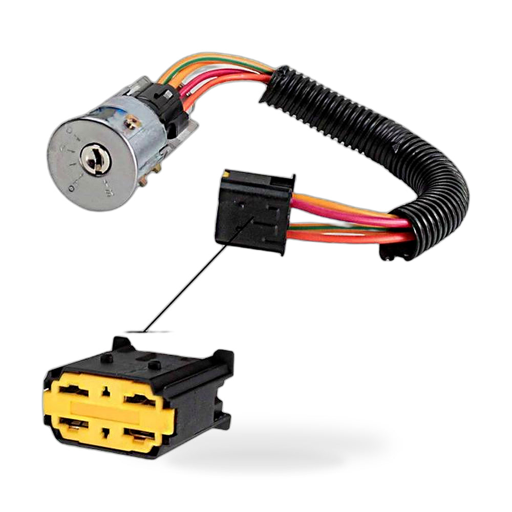 Ignition Switch Starter Lock Cylinder with Key Suitable for Renault Clio II - ZT3