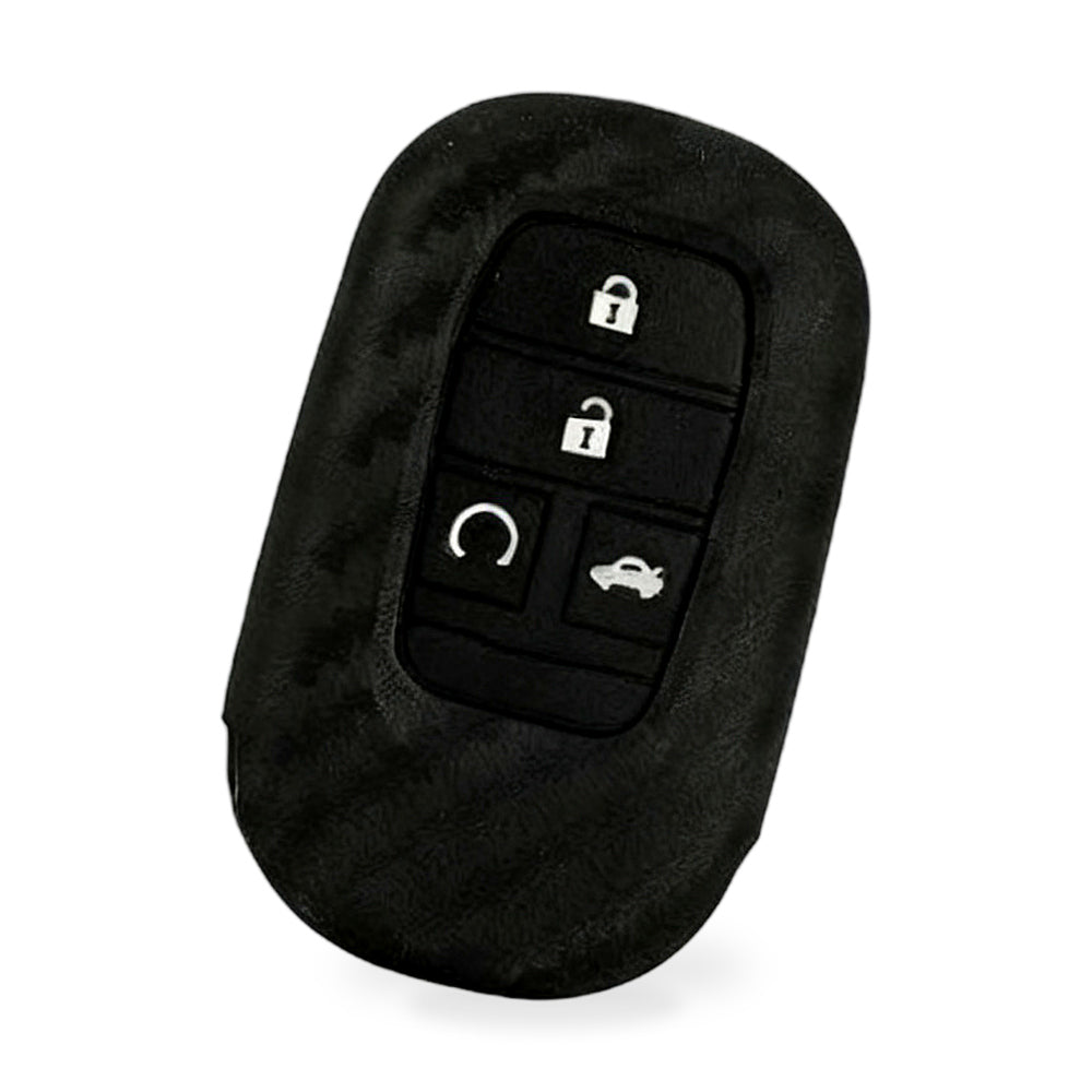 Carbon Fiber Silicone Key Fob Case Suitable for Honda Civic 2022 11th Gen