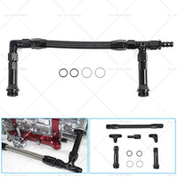{{ Braided AN6 Dual Feed Carb Fuel Line Double Pump For 4150 Holley Carburetor }} - Buy Car Parts Online at {{ Kaka Auto Parts }}.