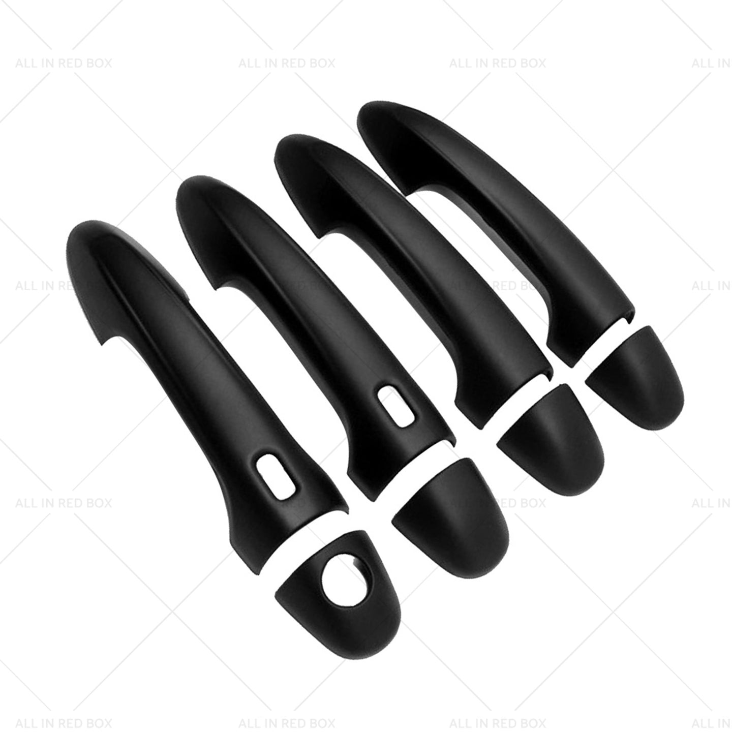 {{ Black Mirror Covers  Door Handles Kit Suitable for Toyota Hilux 2015 - 2023 }} - Buy Car Parts Online at {{ Kaka Auto Parts }}.